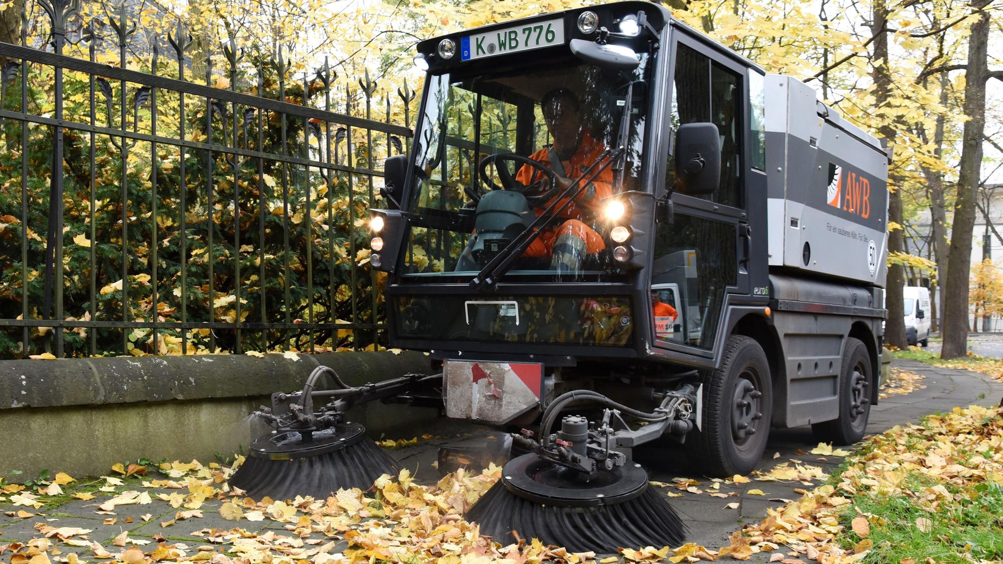 Kehrmaschine der AWB