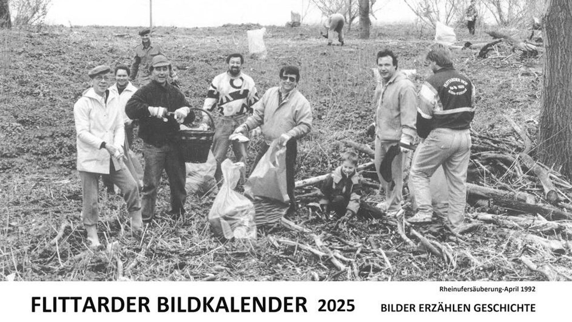 Vergangenheit und Gegenwart: Bürgerverein Köln-Flittard veröffentlicht Bildkalender 2025.