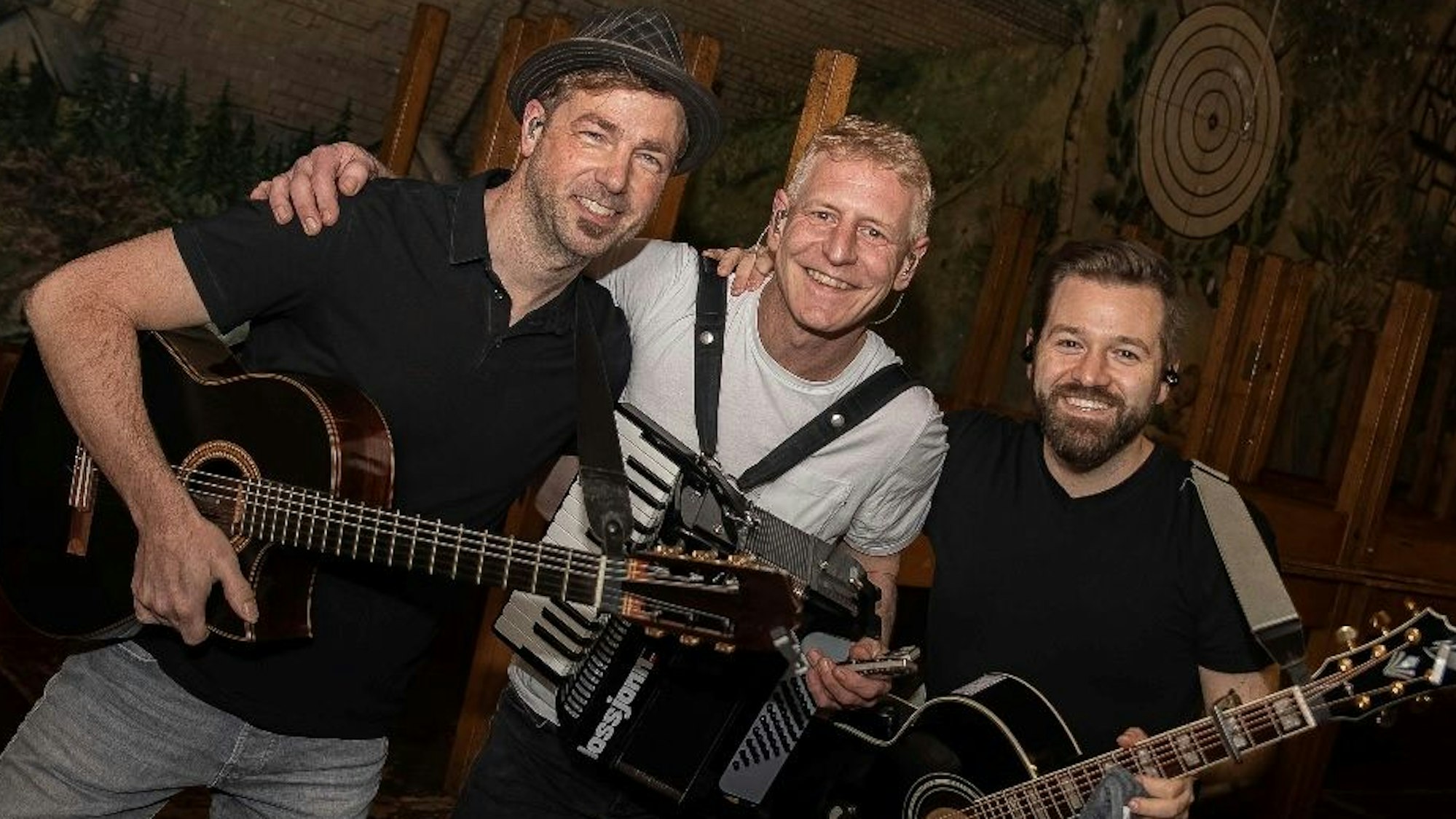 Lossjonn, das sind (von links) Christoph „Chissie“ Rüßmann, Markus Remmel und Stefan Frösler.