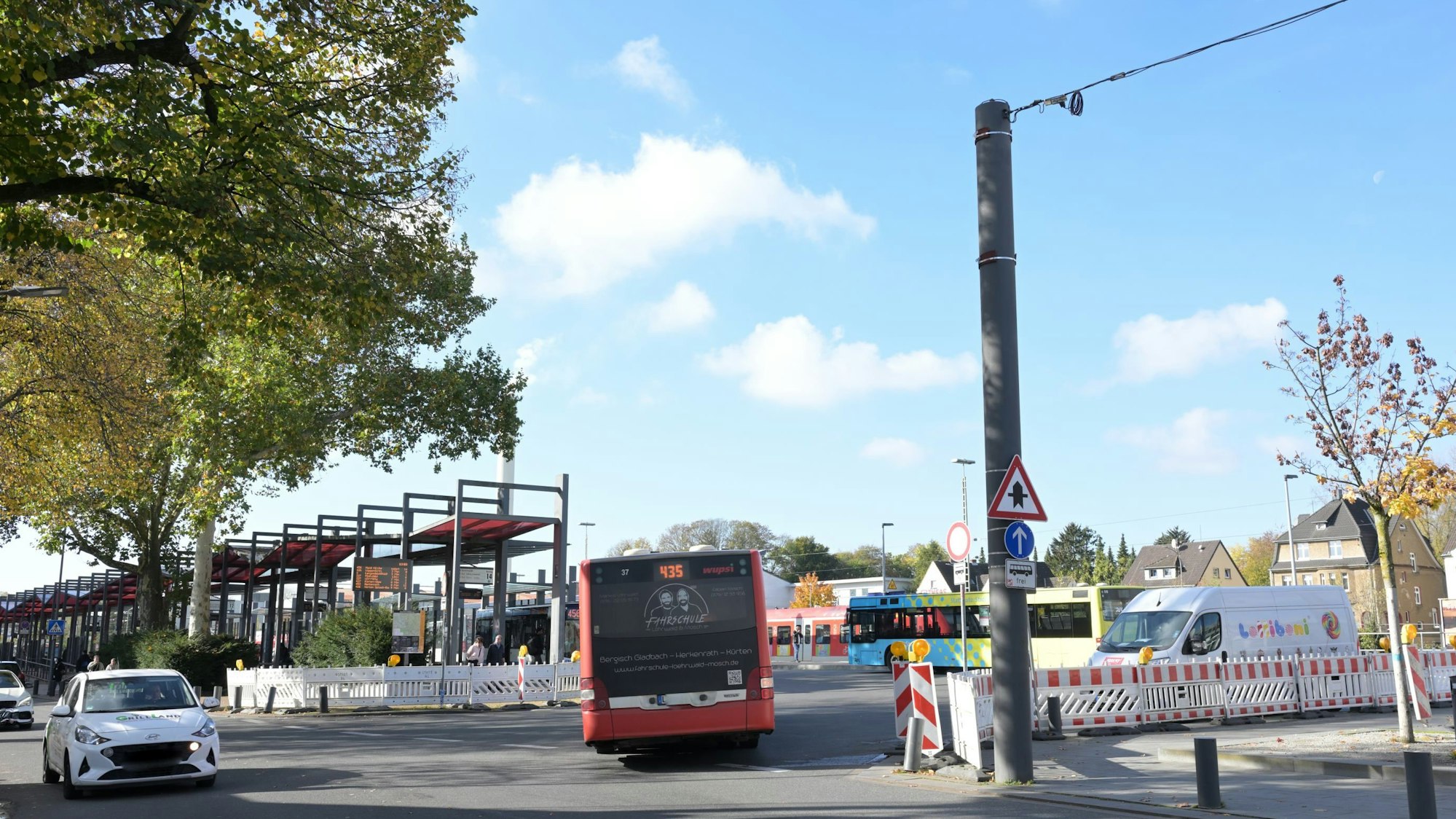 Busbahnhof Einmündung Stationsstraße