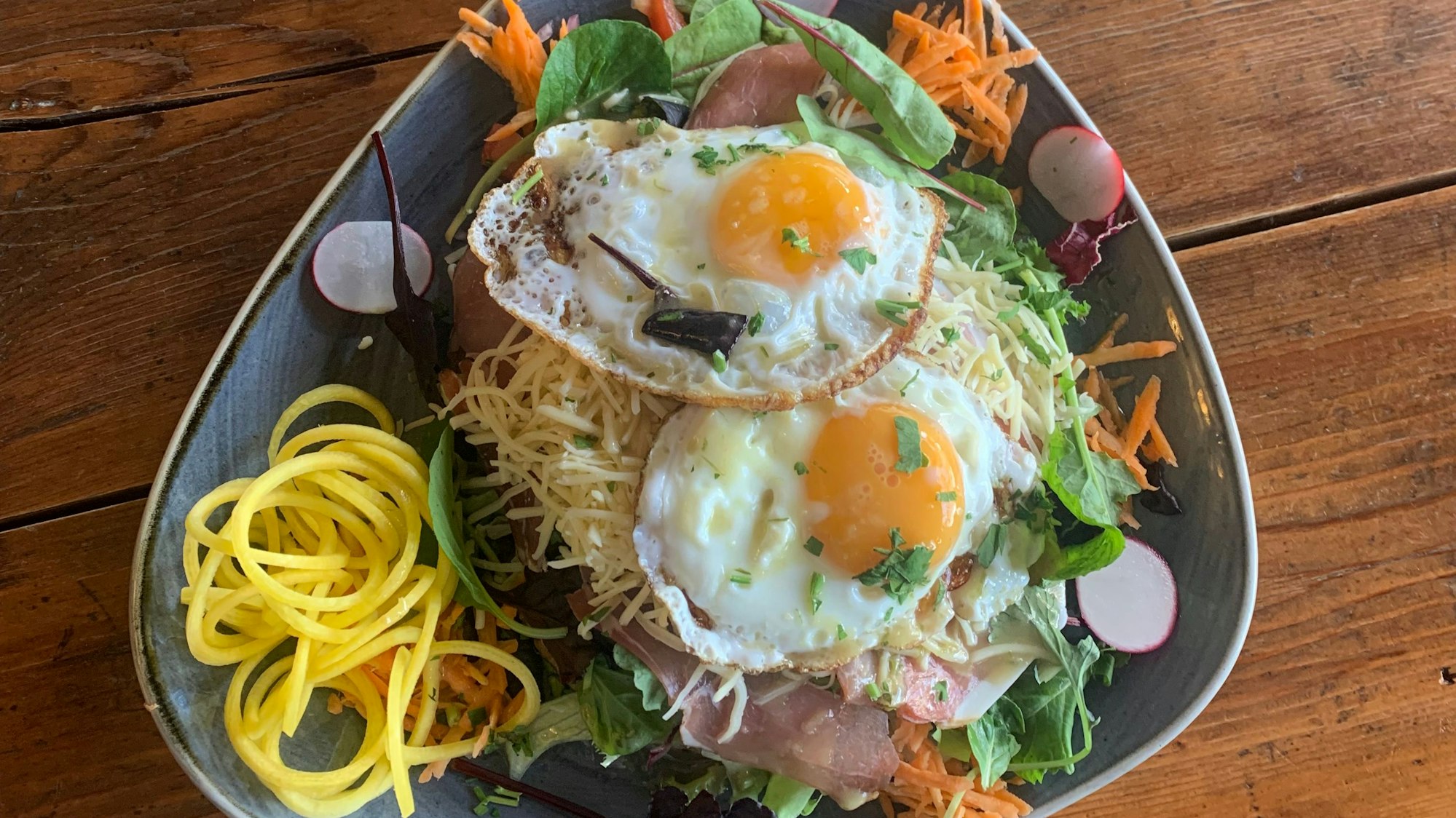 Zu den Klassikern im Winzerhäuschen gehört der Stramme Max.