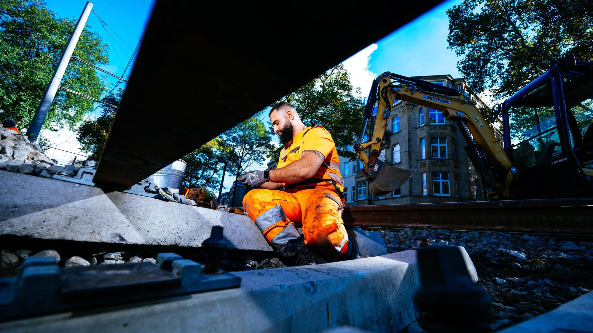 Baustelle der KVB am Ubierring
