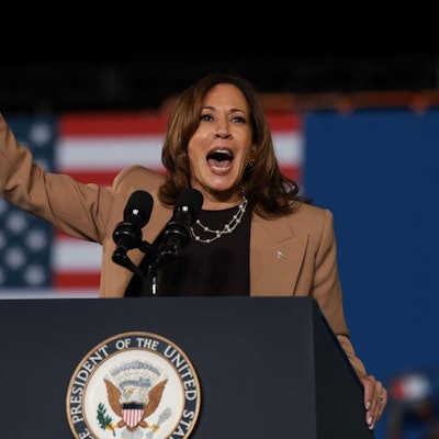 Die diesjährige Kandidatin Kamala Harris muss als erste Demokratin auf die Unterstützung der „Washington Post“ verzichten.
