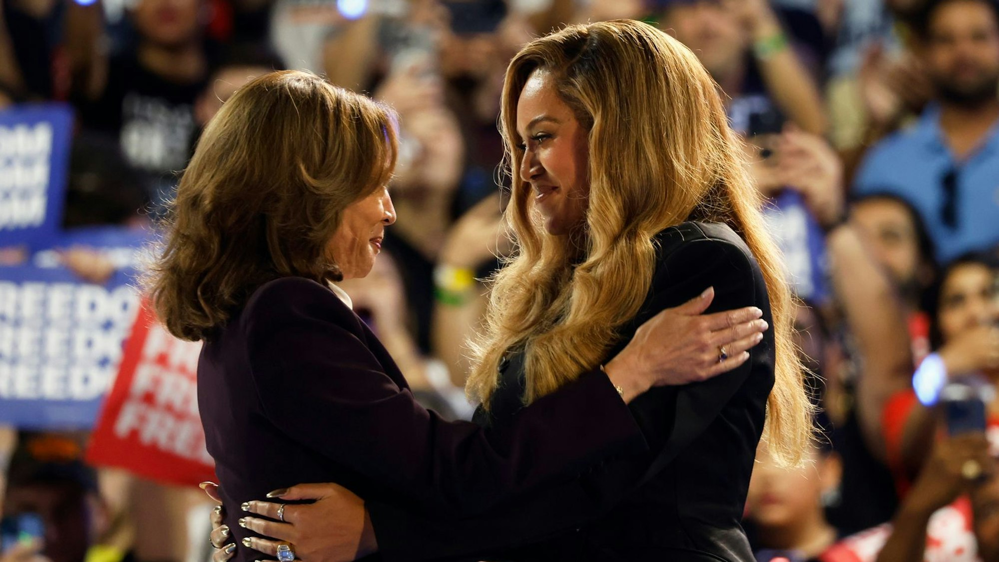 Sängerin Beyoncé unterstützt US-Präsidentschaftskandidatin Kamala Harris im Wahlkampf.