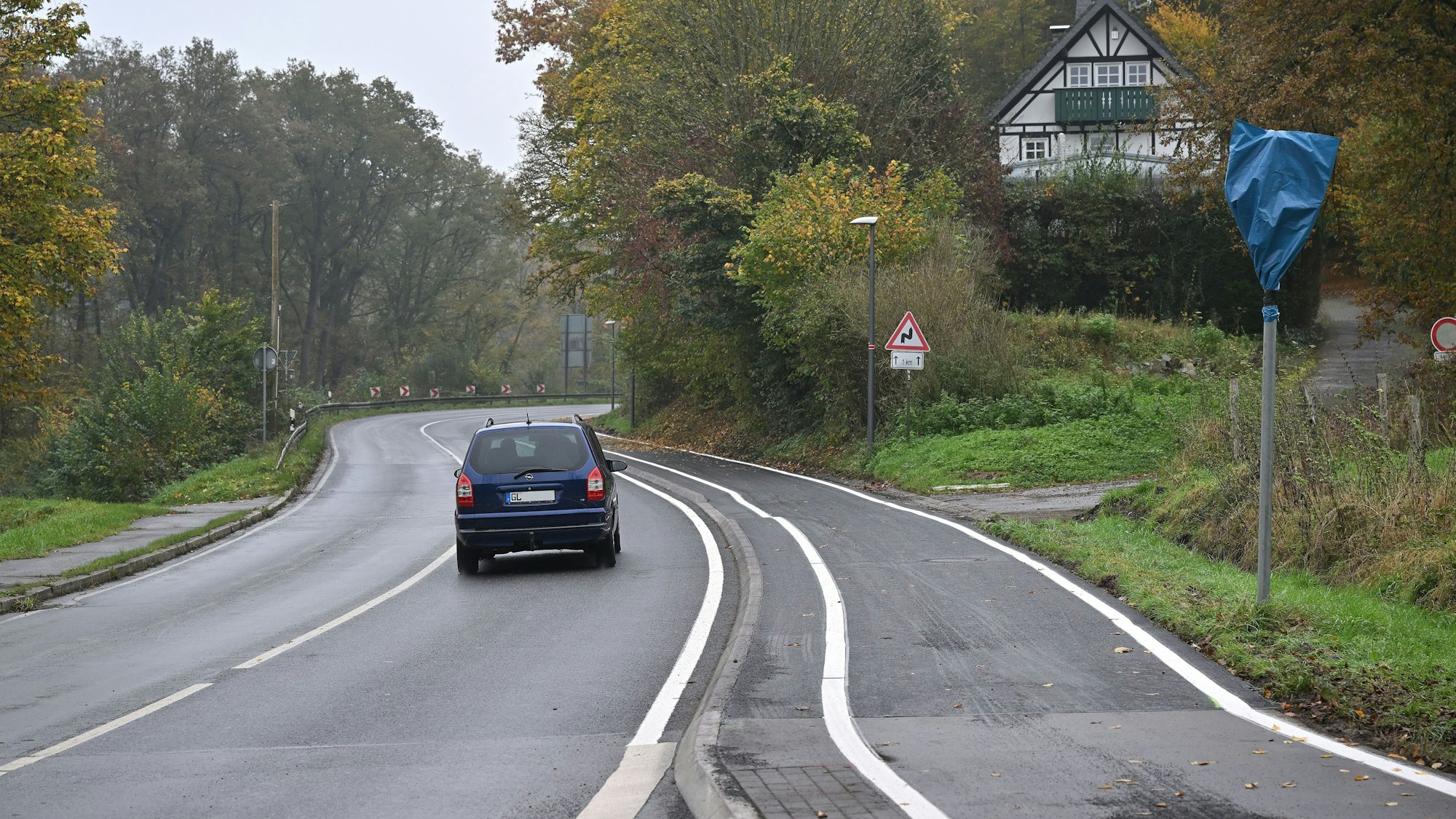 Die Bergisch-Gladbacher-Straße ist wieder freigegeben,