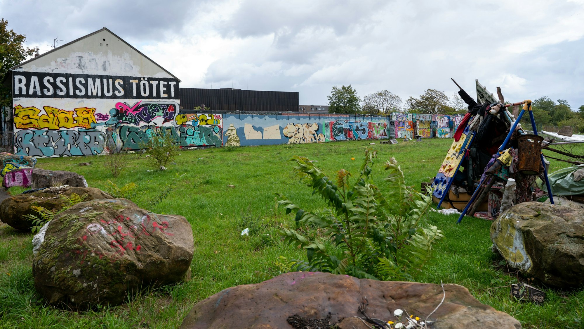 Das Autonome Zentrum wird abgerissen.