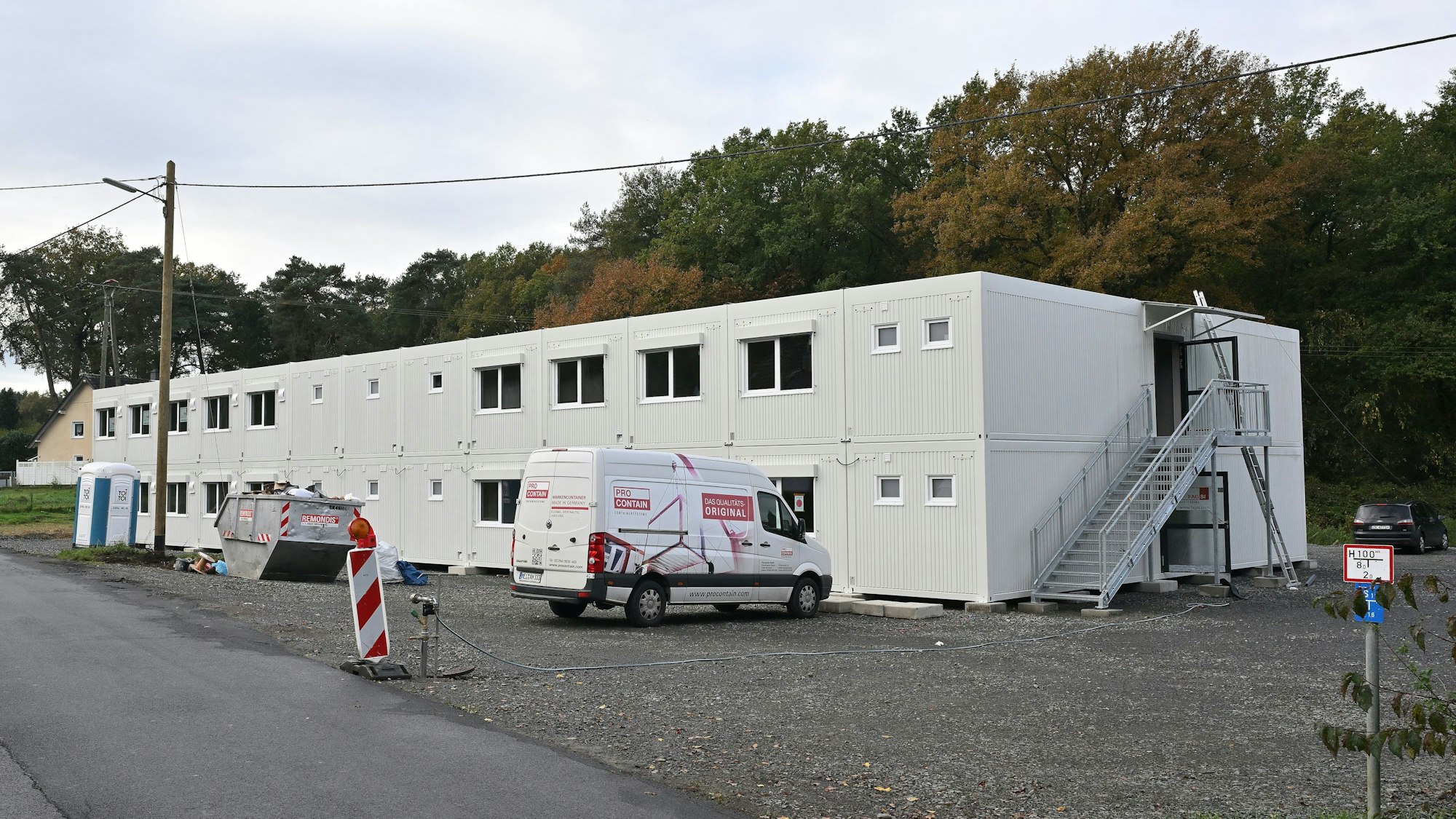 Am Kammerbroich in Rösrath sollen Flüchtlinge in Containern unterkommen, aber maximal 72 Personen. Das hat der Stadtrat noch einmal bestätigt.