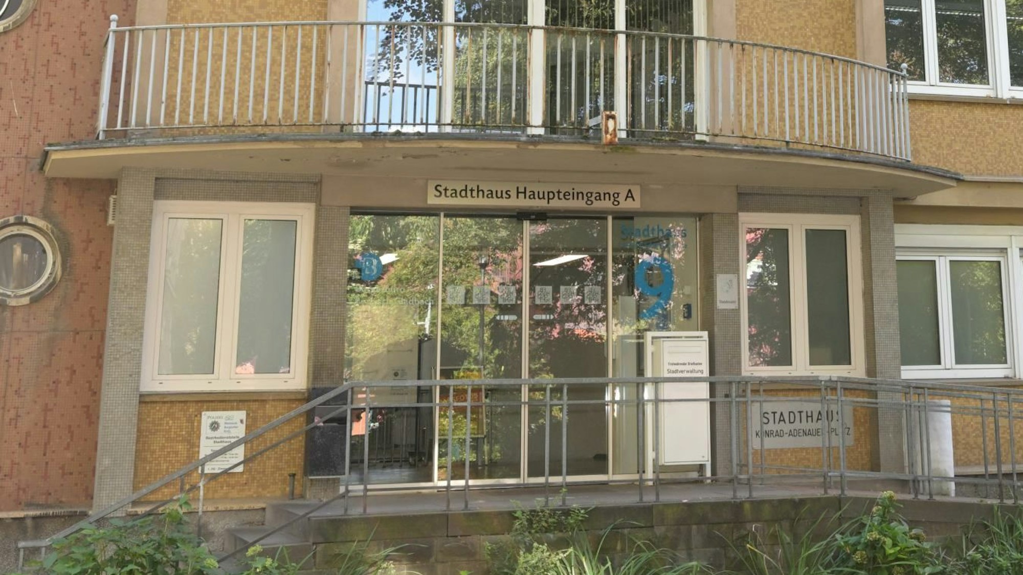 Das Bergisch Gladbacher Stadthaus.