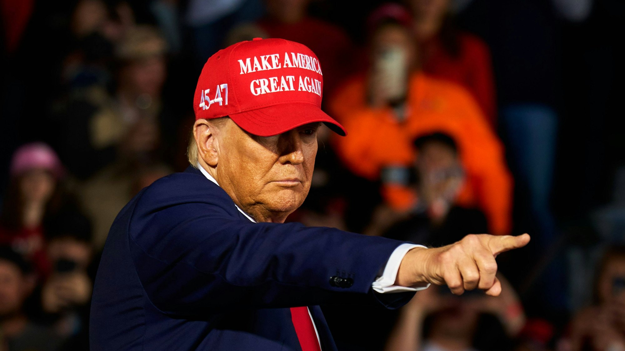 Donald Trump gewinnt laut CNN in Ohio.