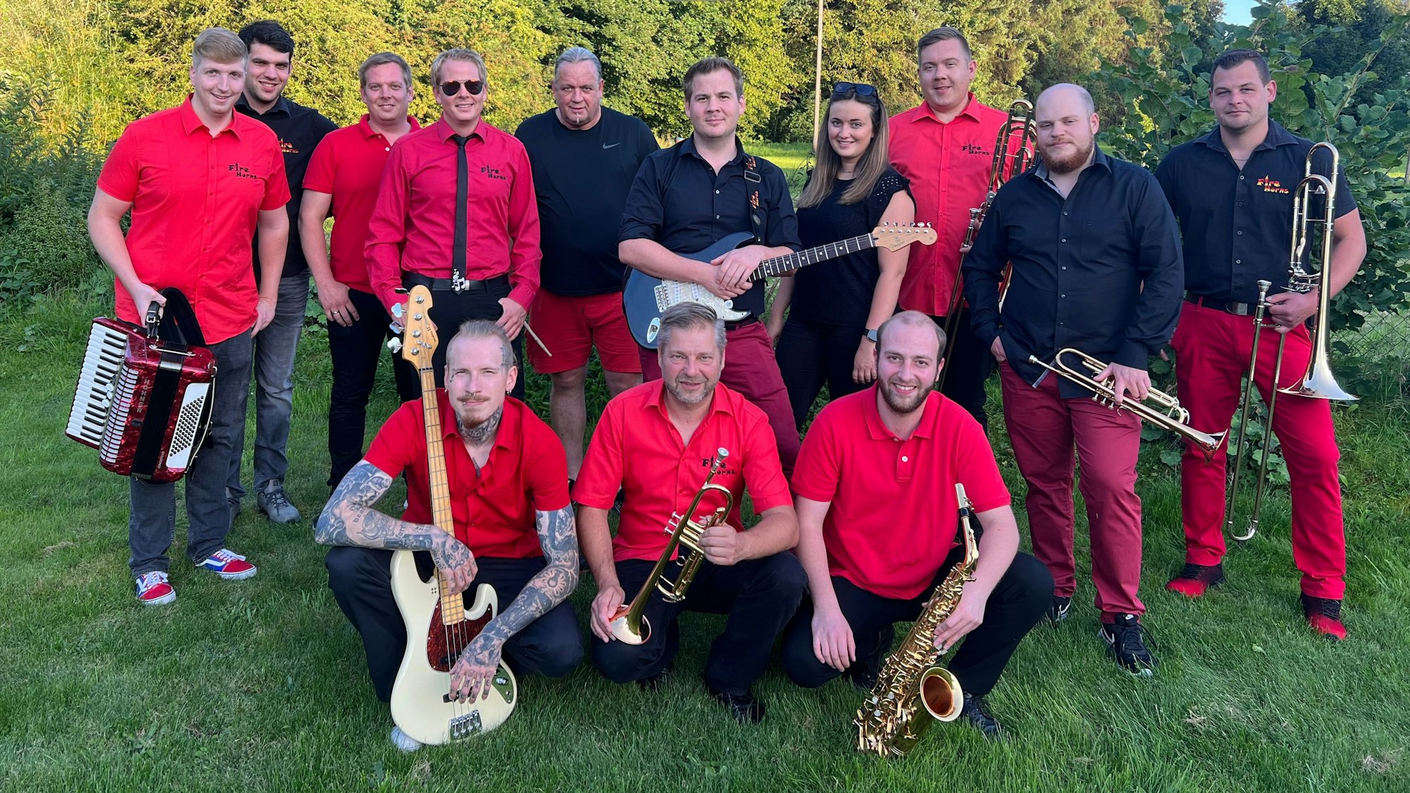 Die Fire Horns sind die Partyband des Musikzugs Bergerhof der Feuerwehr Reichshof.