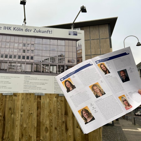 Zentrale der IHK Köln in der Innenstadt.