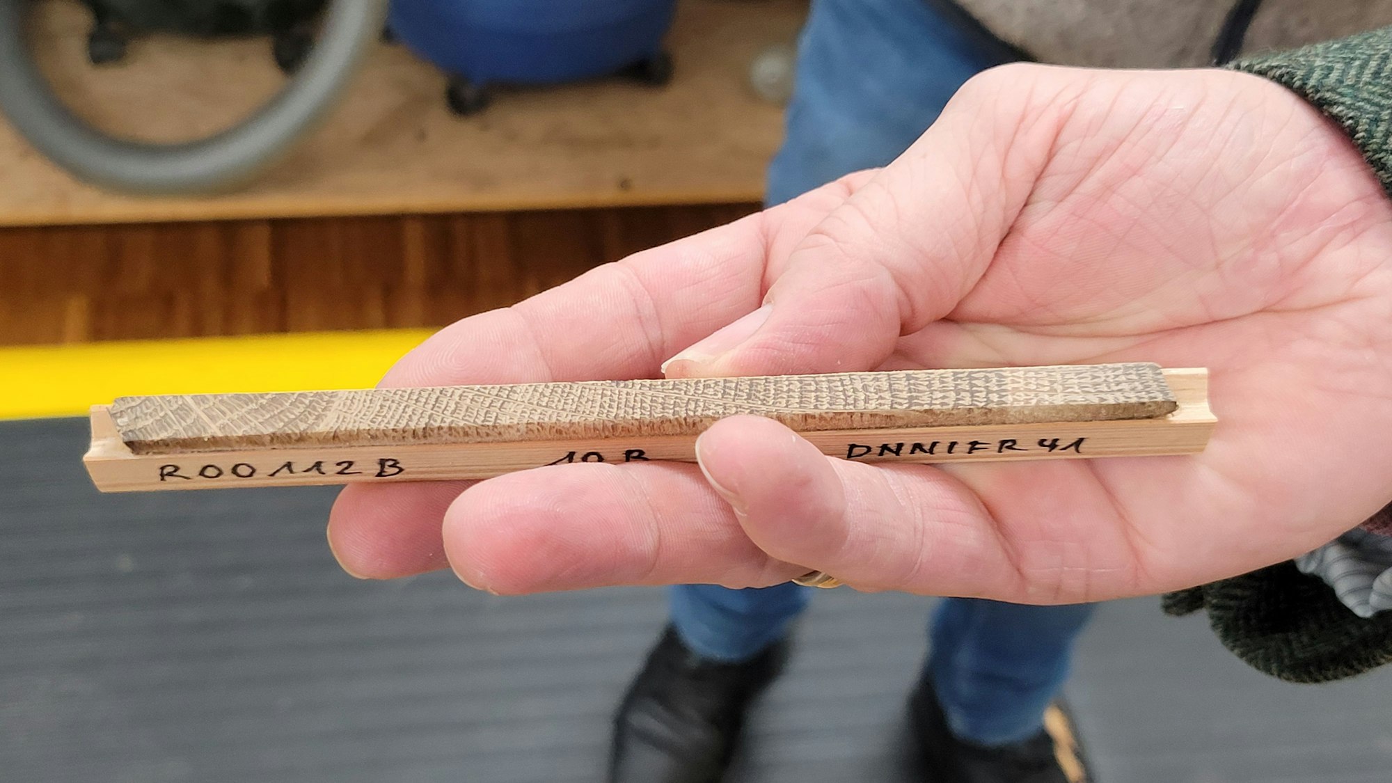 Der eckige Bohrkern.