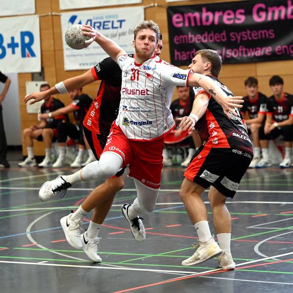 31.08.2024, Handball-Longericher SC Köln - HSG Rodgau
Loic Kaysen (Longerich)
Foto: Uli Herhaus