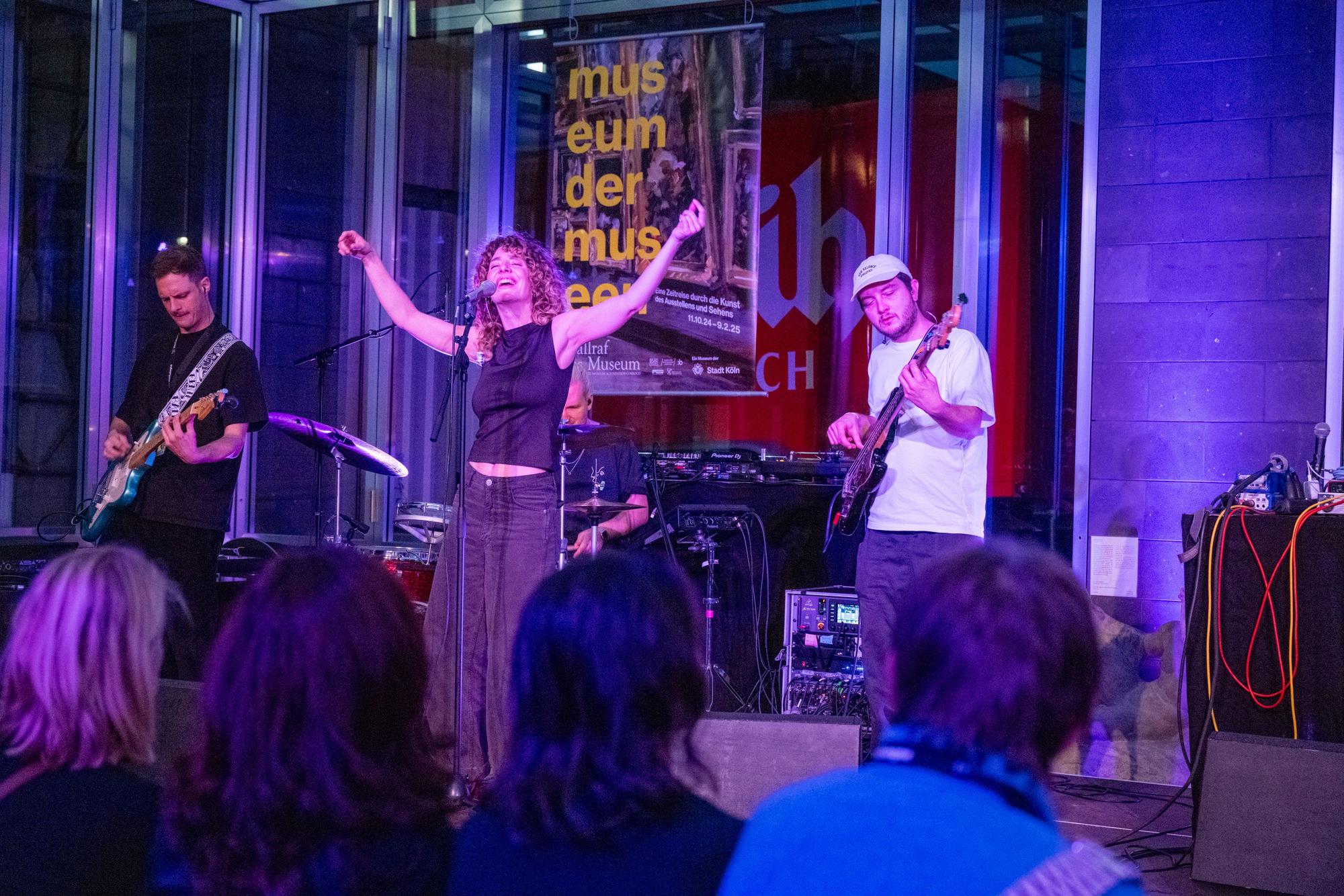 Ein Konzert bei der Museumsnacht 2024 im Wallraf-Richartz-Museum (Archivbild).