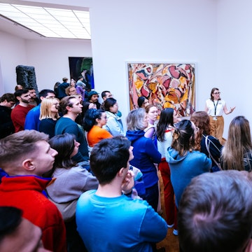 Großes Interesse gab es bei den Führungen im Museum Ludwig.