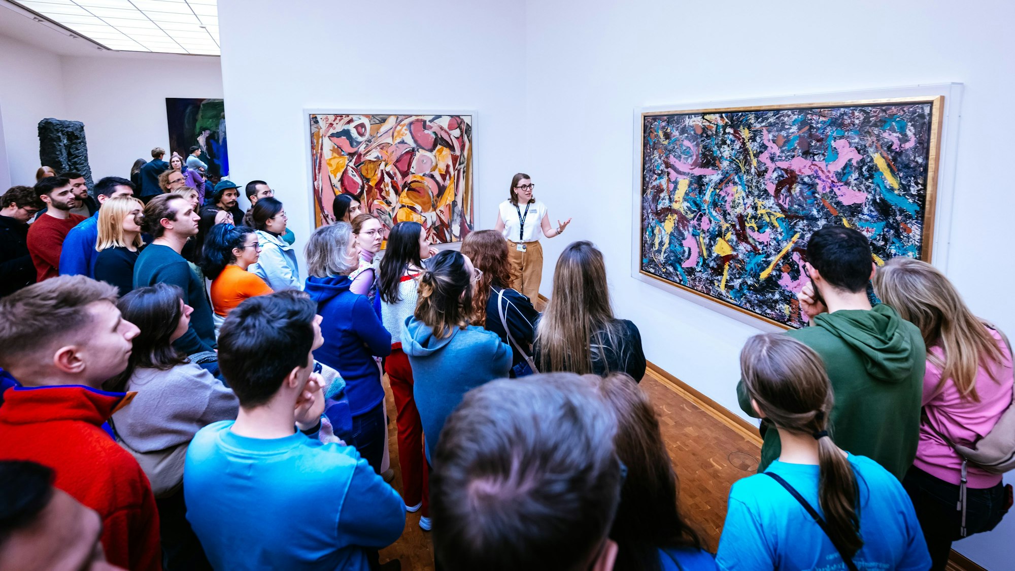 Großes Interesse gab es bei den Führungen im Museum Ludwig.