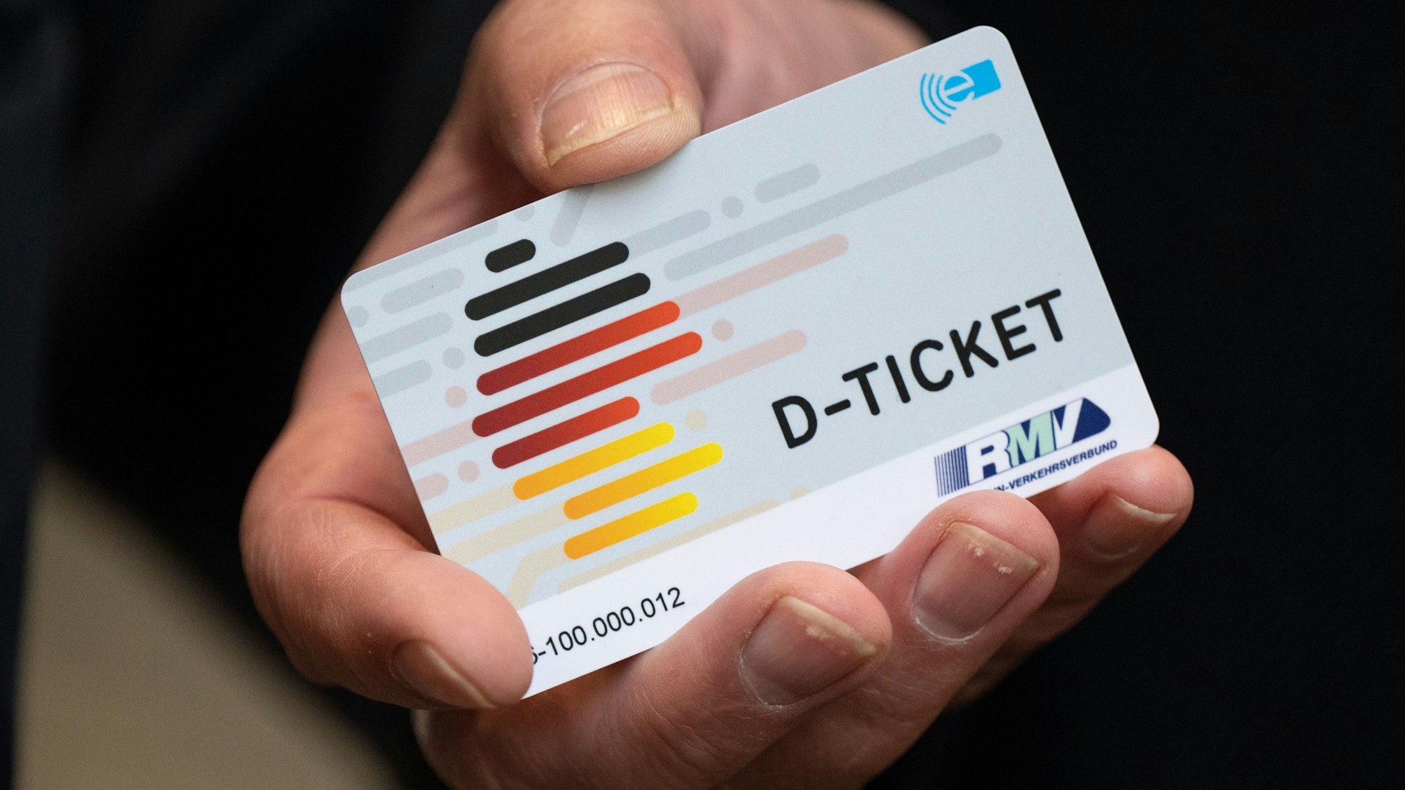 Das Deutschlandticket.