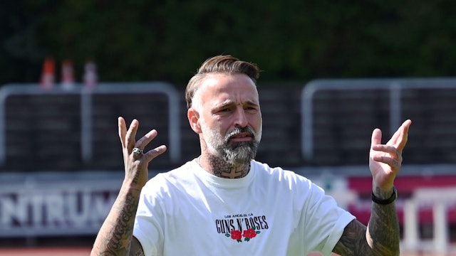 15.09.2024, Fussball-Bergisch Gladbach - SpVg. Porz
TR: Jonas Wendt (Porz)
Foto: Uli Herhaus