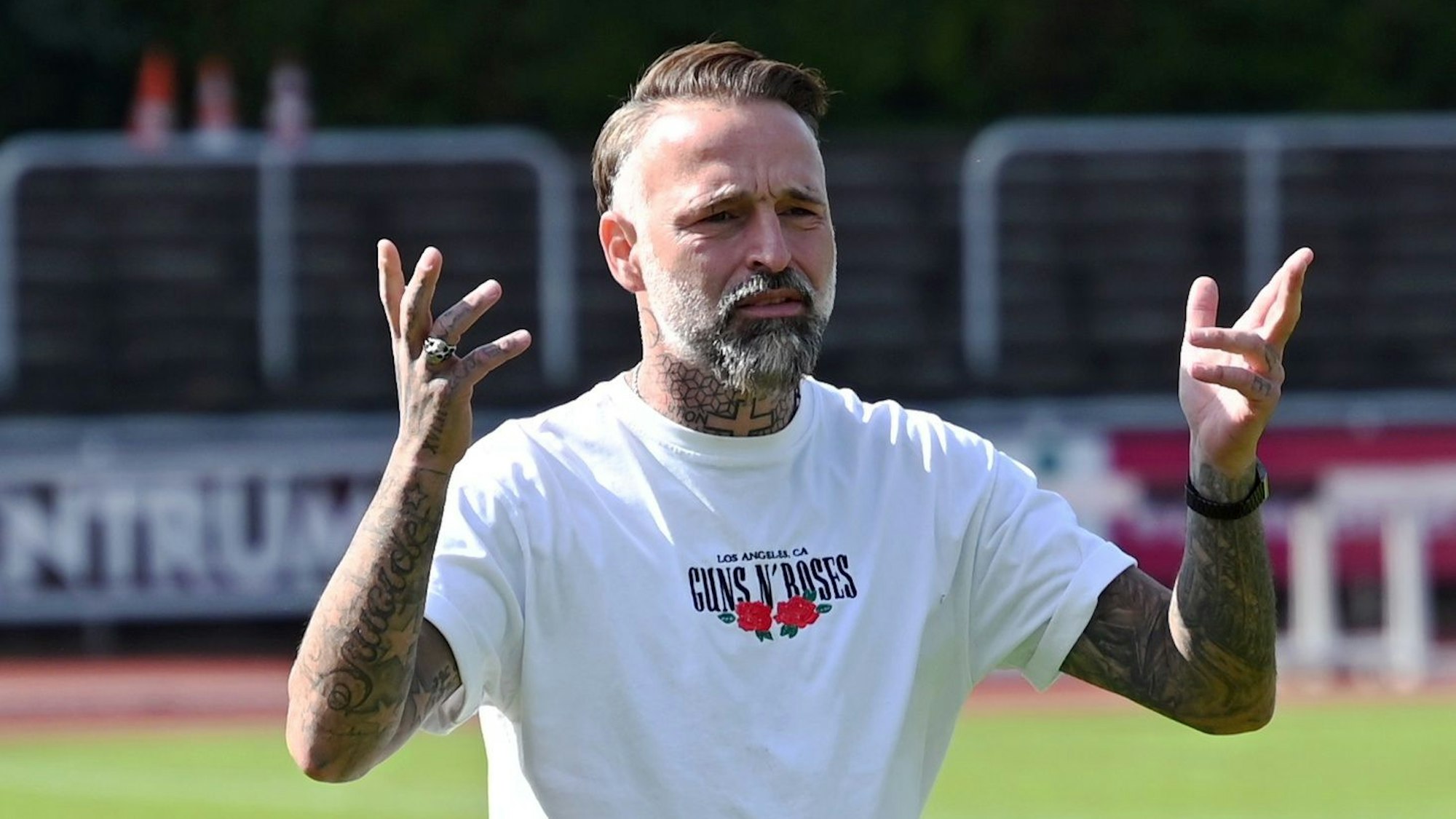15.09.2024, Fussball-Bergisch Gladbach - SpVg. Porz
TR: Jonas Wendt (Porz)
Foto: Uli Herhaus