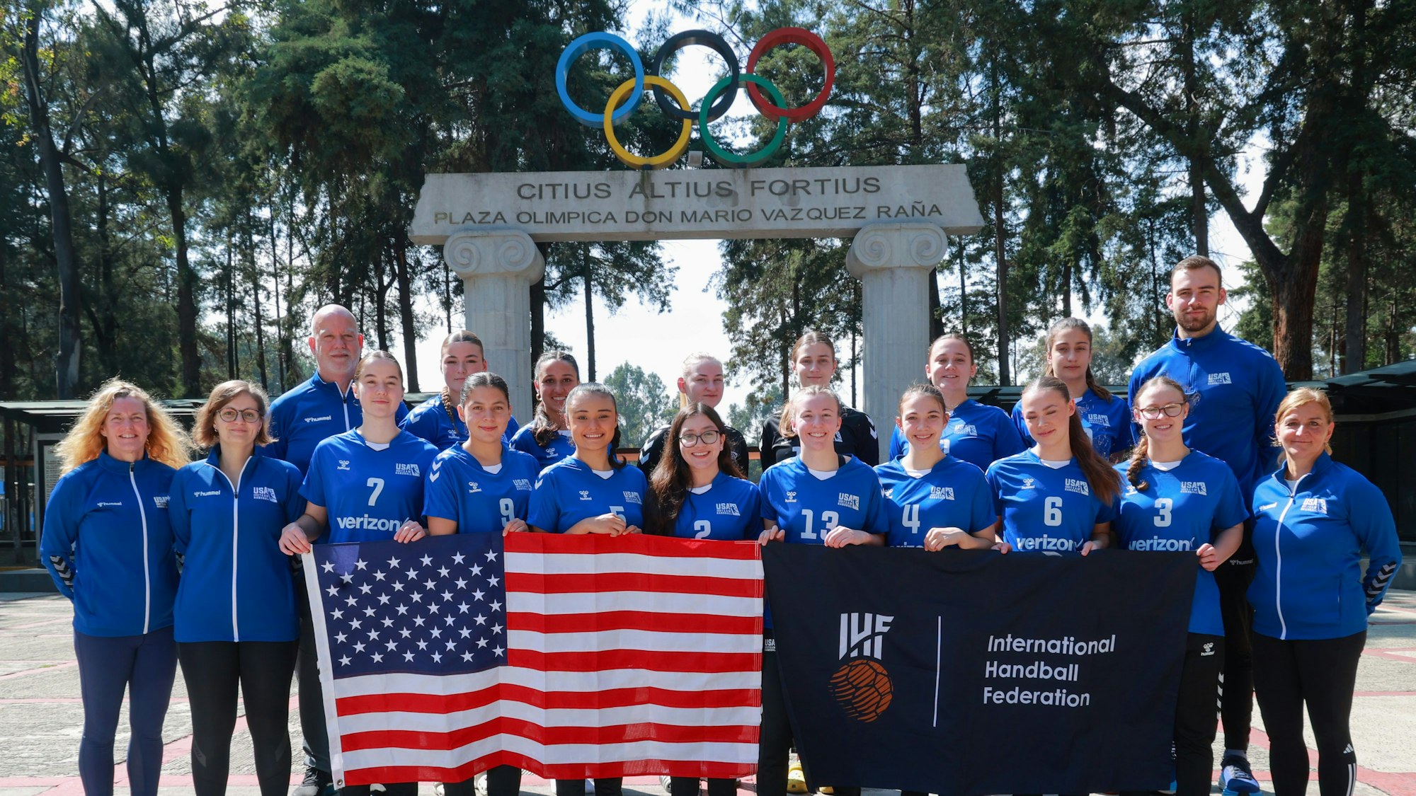 Hendrik Schultze ist Co-Trainer der US-amerikanischen Frauen-Handballnationalmannschaft.