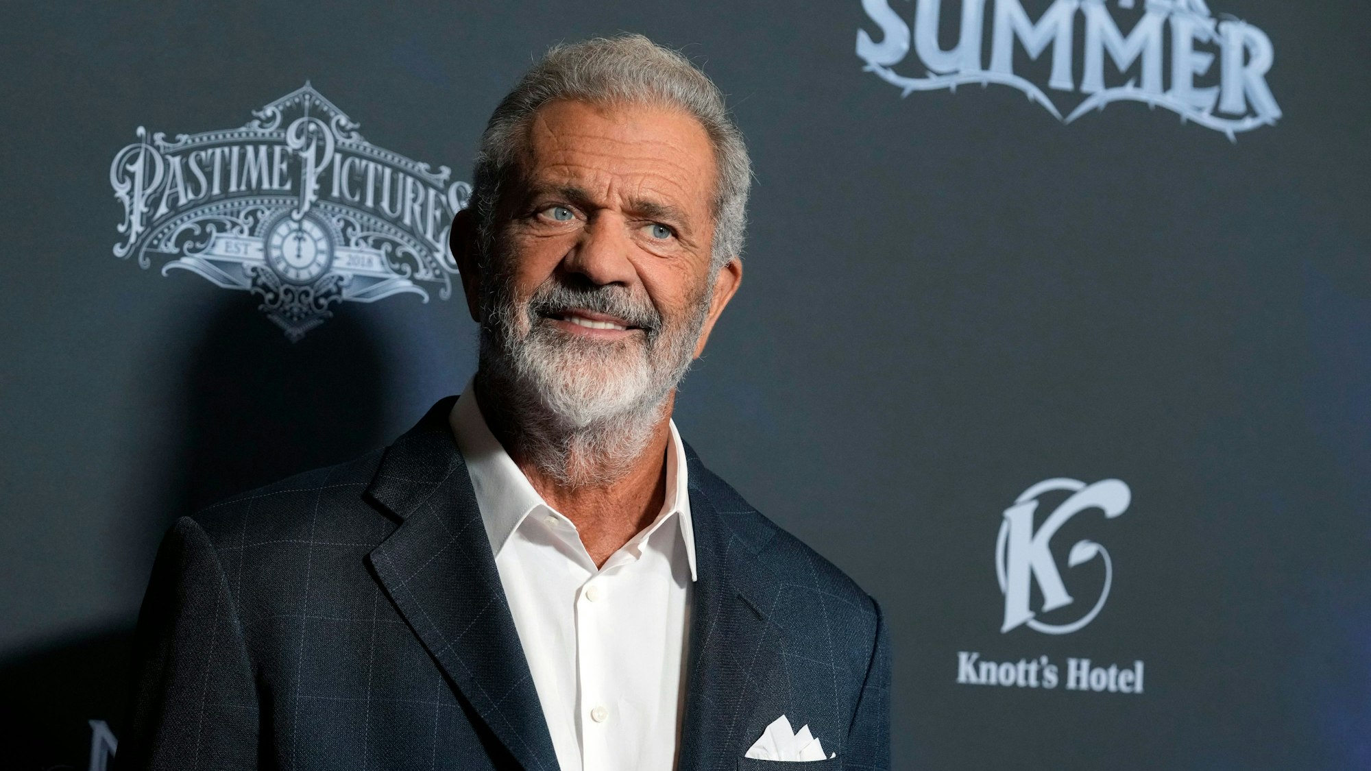 Mel Gibson bei einer Filmpremiere.