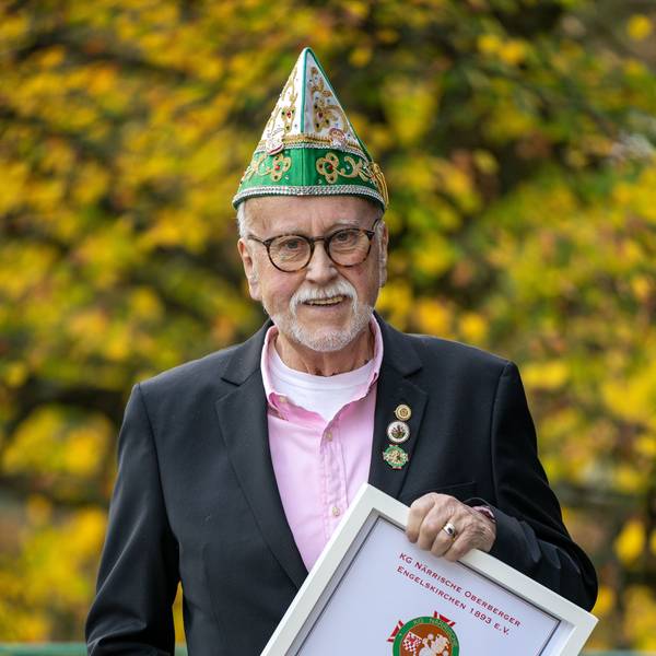 Horst Meinerzhagen ist seit 70 Jahren in der KG.