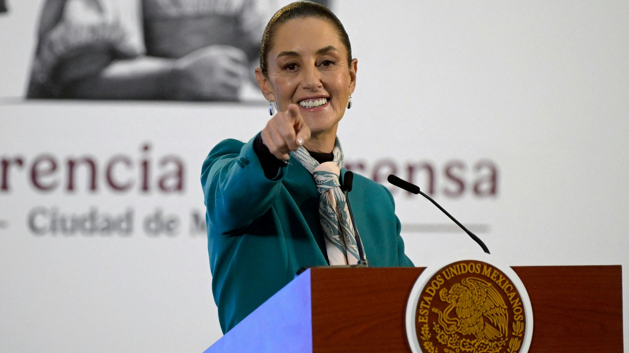 Die mexikanische Präsidentin Claudia Sheinbaum äußerte sich nach der Wahl von Donald Trump zuversichtlich über die Beziehungen beider Länder.