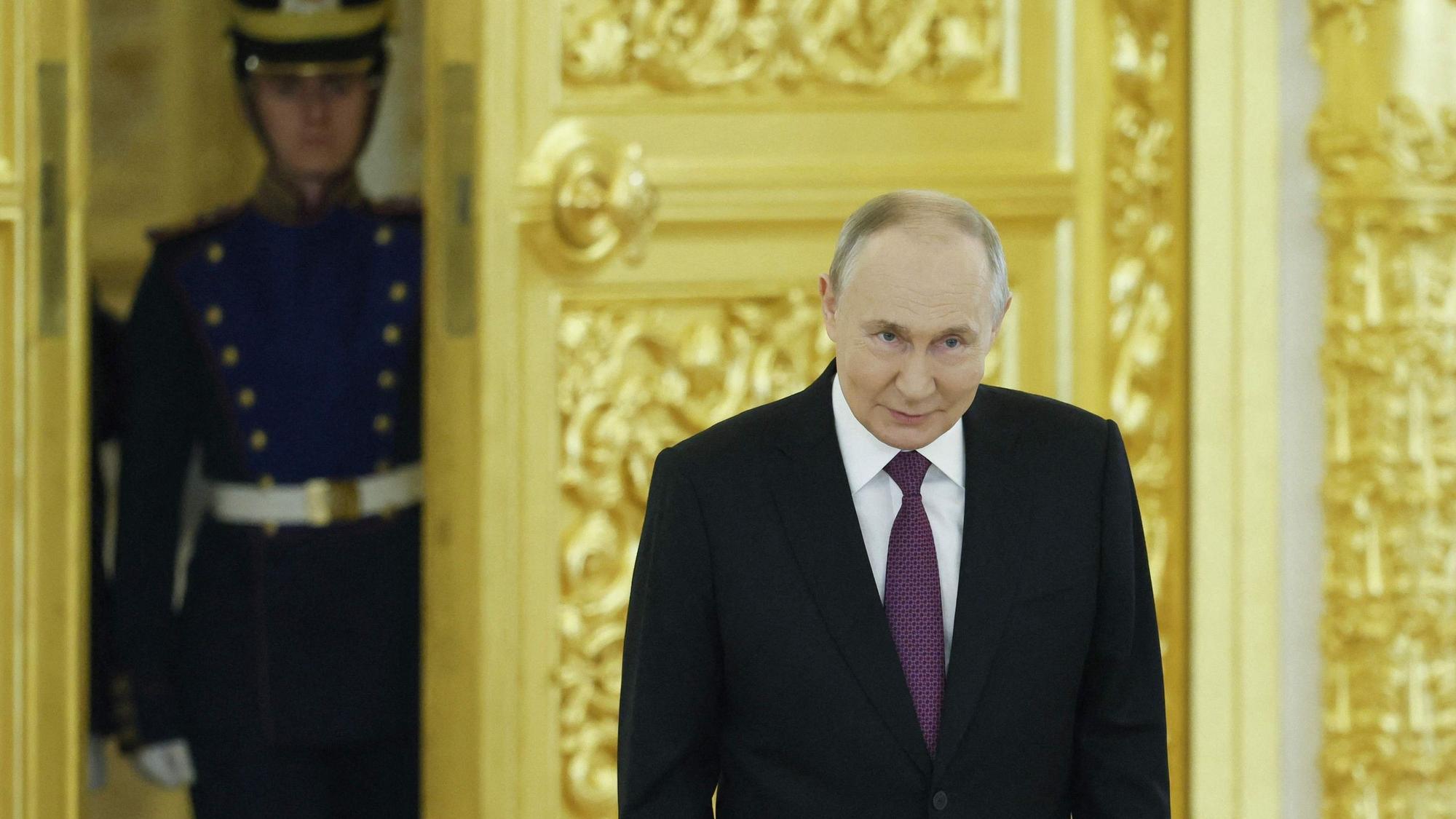 Russlands Präsident Wladimir Putin am Dienstag im Kreml.