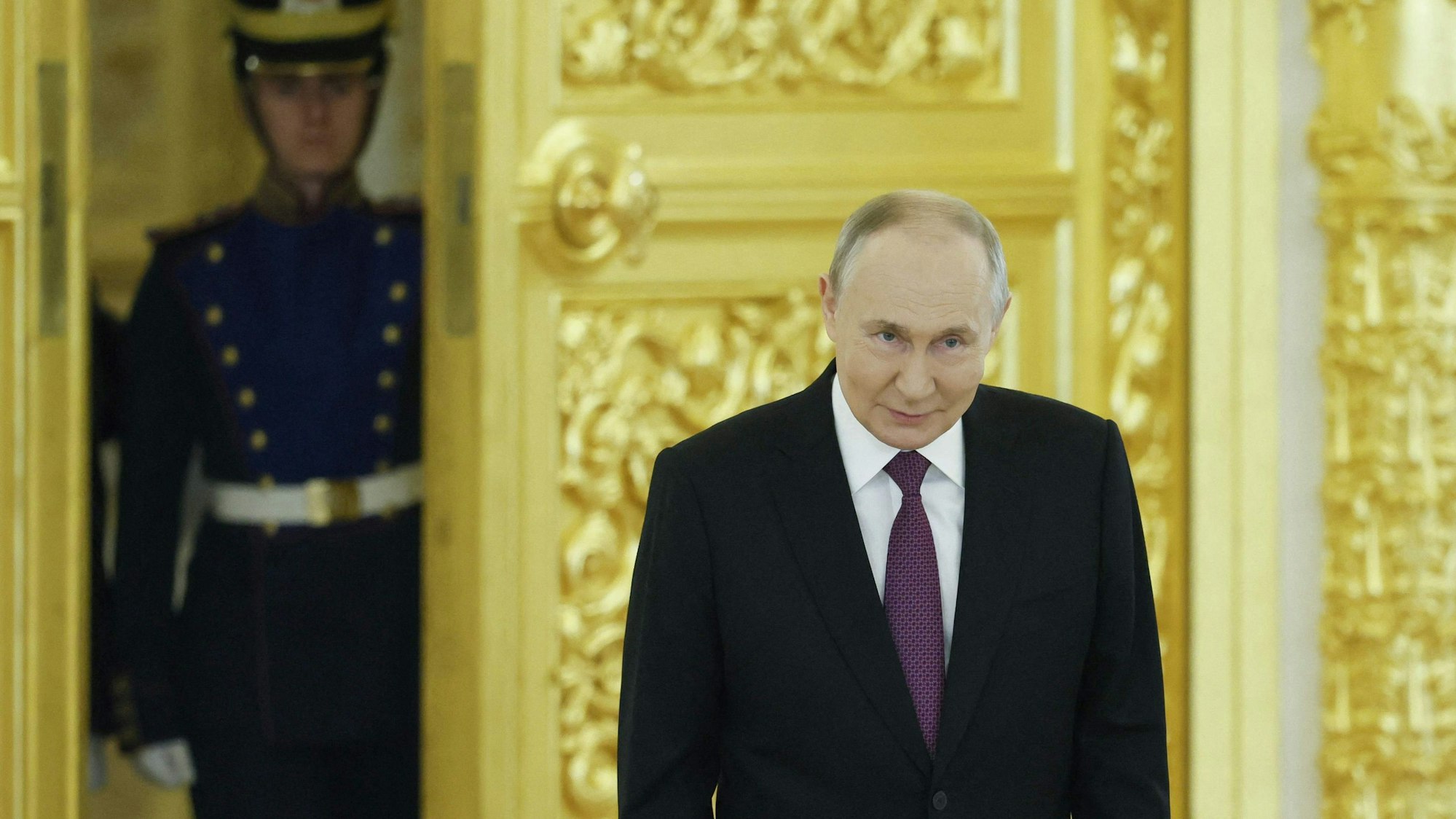 Russlands Präsident Wladimir Putin am Dienstag im Kreml.