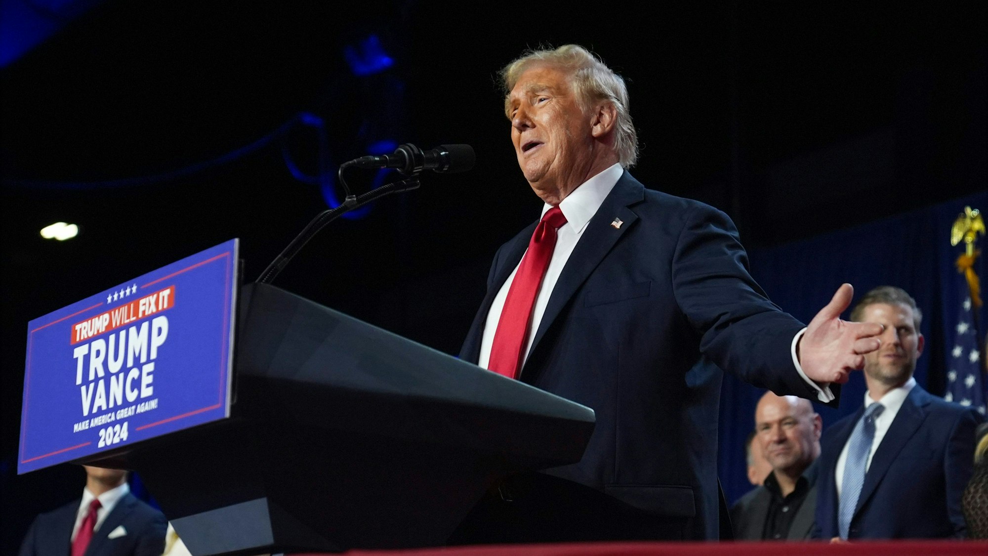 Macht Donald Trump wahr, was er im Wahlkampf angekündigt hat? Die deutsche Wirtschaft sorgt sich vor Zöllen.