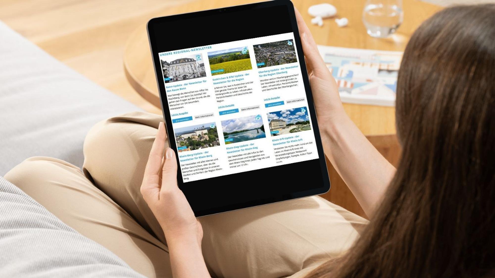 Immer aktuell informiert mit den Regional-Newslettern der Rundschau.