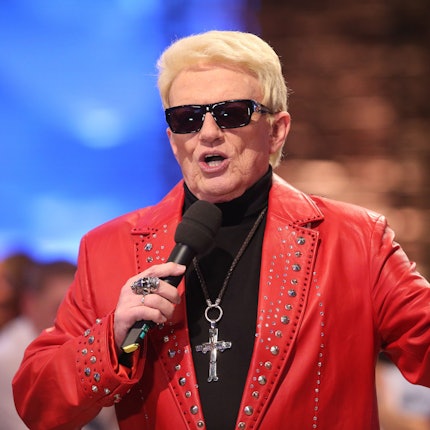 Sänger Heino gratulierte Donald Trump zum Wahlsieg.