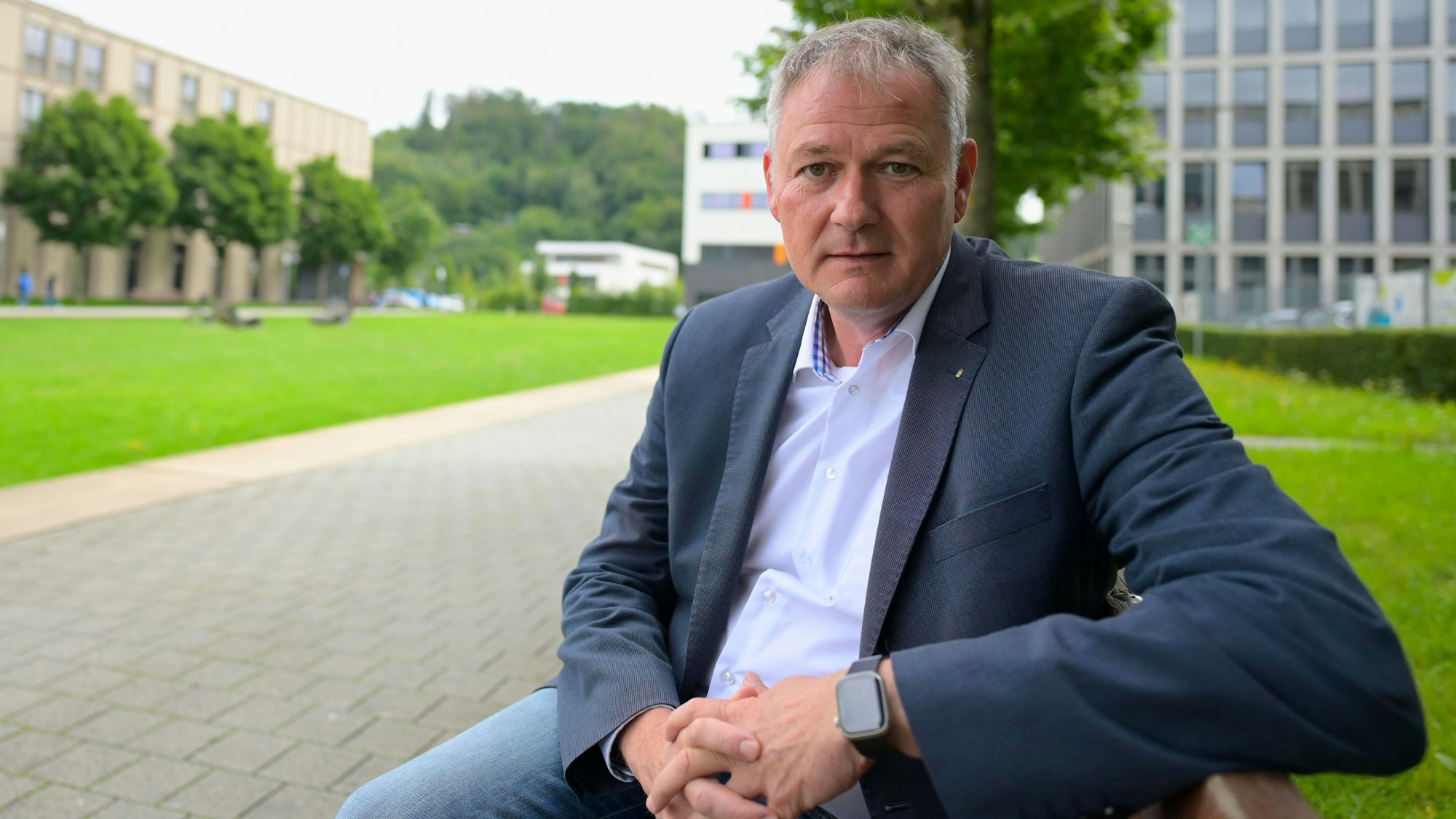 Carsten Brodesser, CDU-Bundestagsabgeordneter, im Porträt.