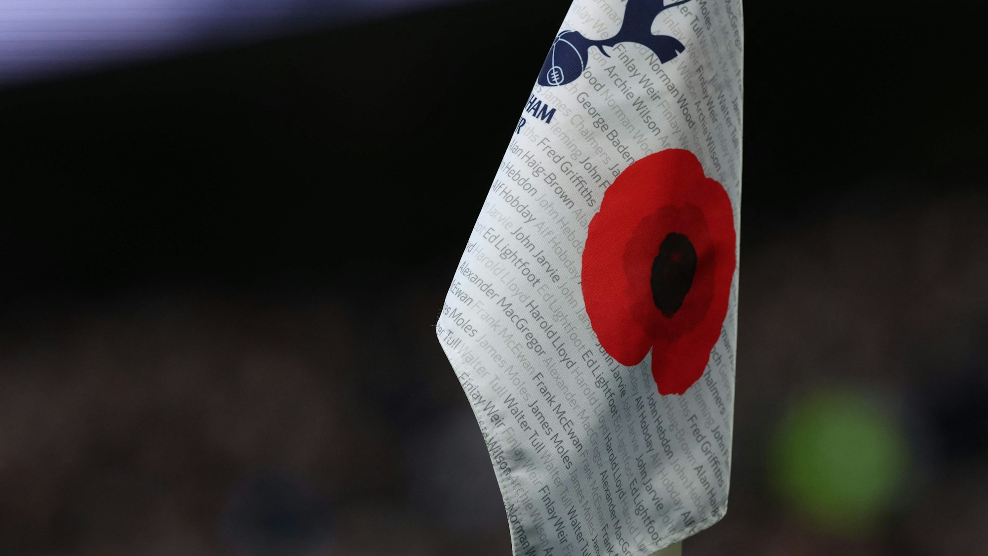 Eine Flagge zum Mohnblumentag