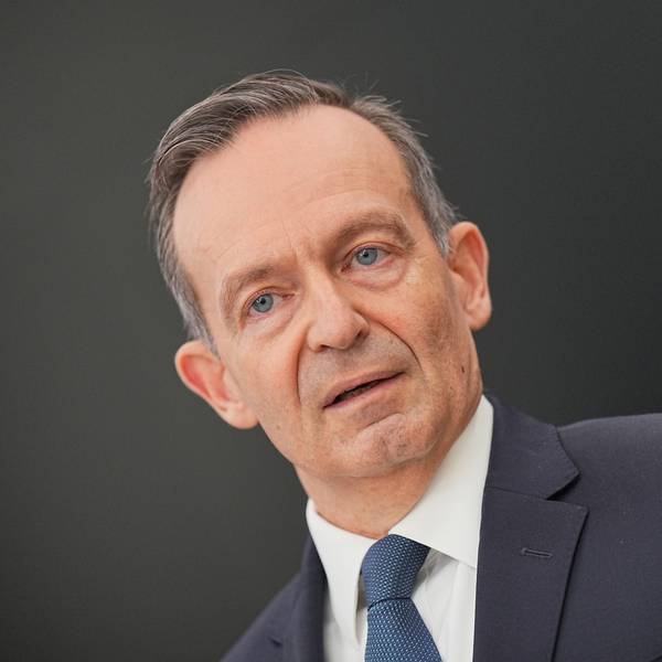 07.11.2024, Berlin: Volker Wissing (FDP), Bundesminister für Verkehr und Digitales, nimmt an einem Pressestatement nach dem Bruch der Ampel-Koalition teil. Foto: Michael Kappeler/dpa +++ dpa-Bildfunk +++