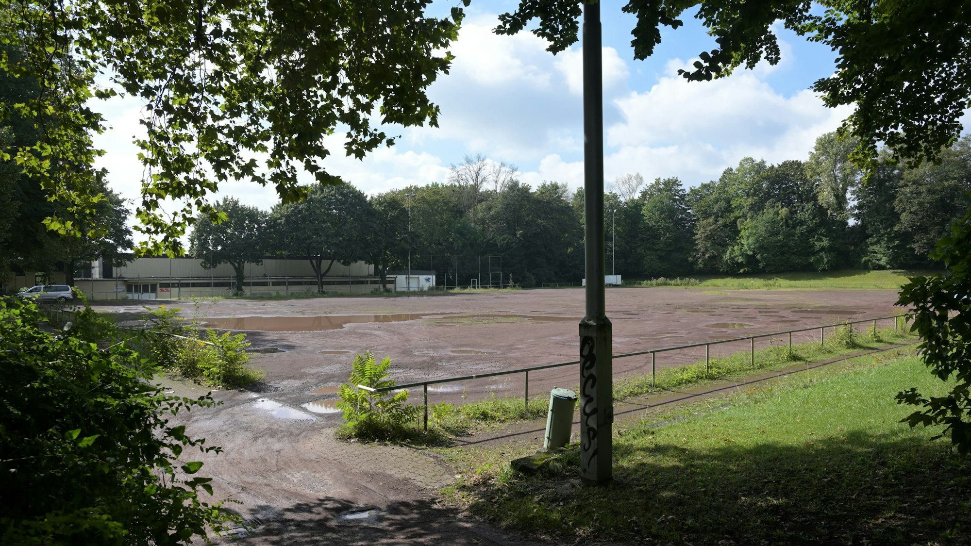 Das Foto zeigt den Spotplatz an der Paffrather Straße
