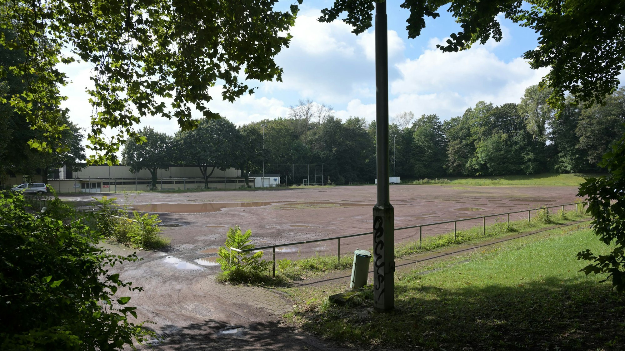 Das Foto zeigt den Spotplatz an der Paffrather Straße