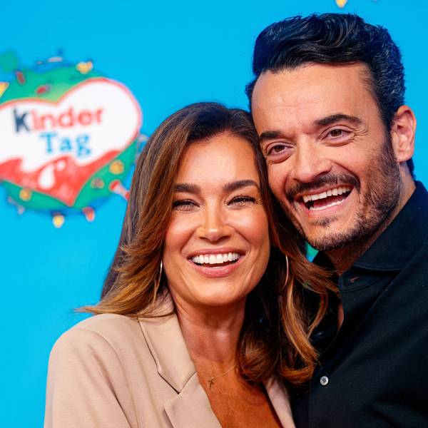 Jana Ina Zarrella und Giovanni Zarrella am Weltkindertag.