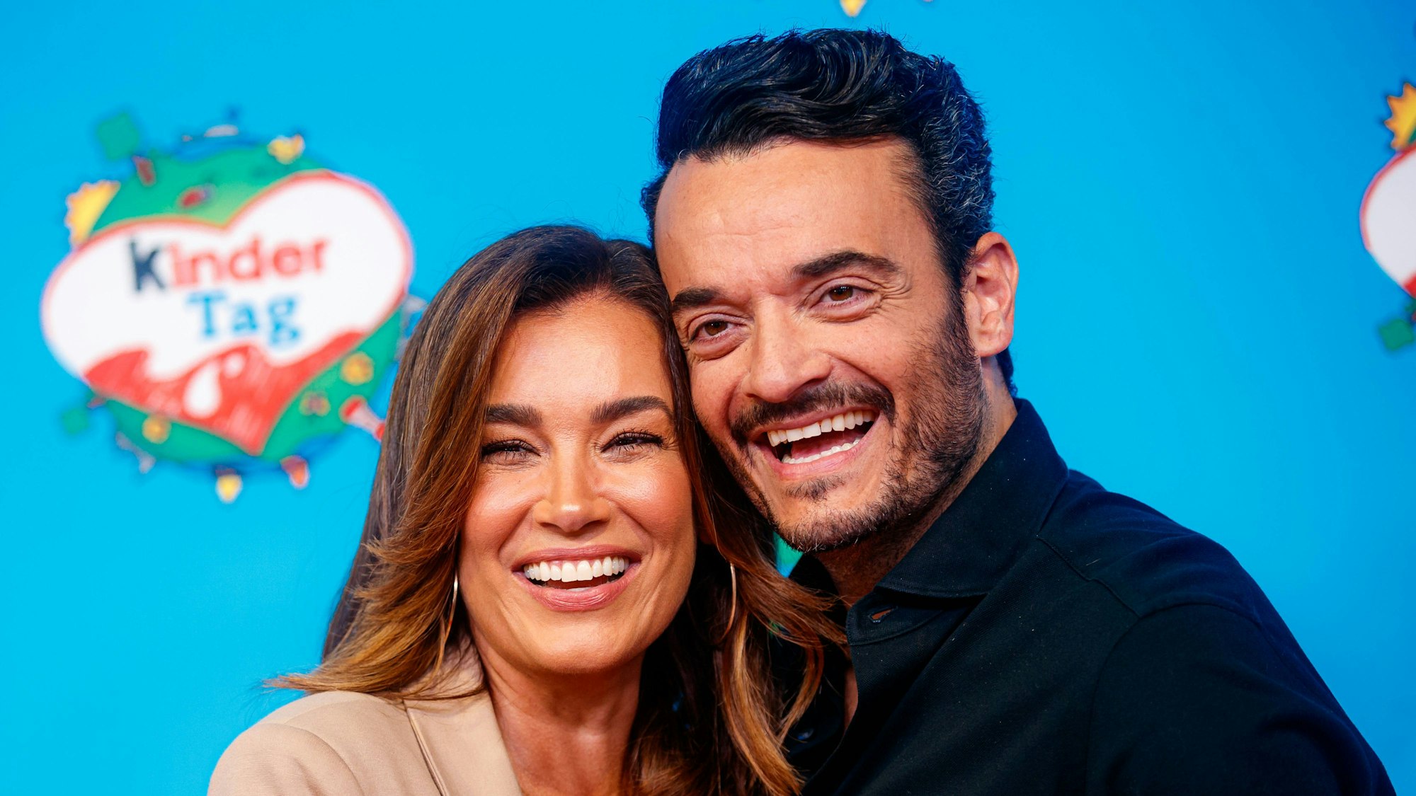 Jana Ina Zarrella und Giovanni Zarrella am Weltkindertag.