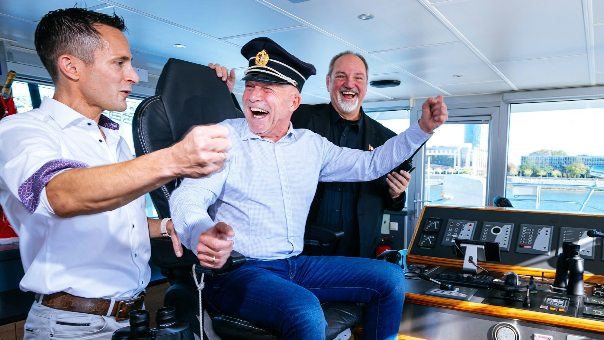 Das designierte Kölner Dreigestirn.