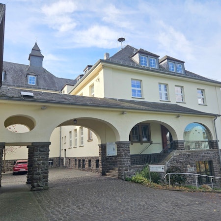 Blick auf das Schleidener Rathaus.
