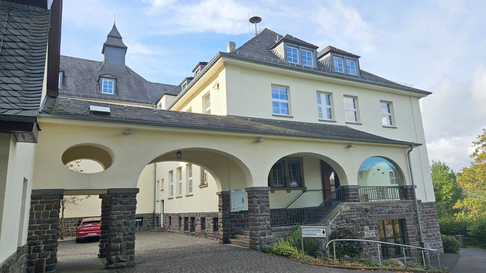 Blick auf das Schleidener Rathaus.