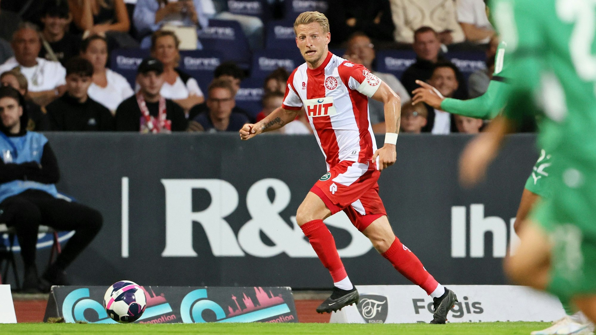 Fortunas Torschütze Dominik Ernst