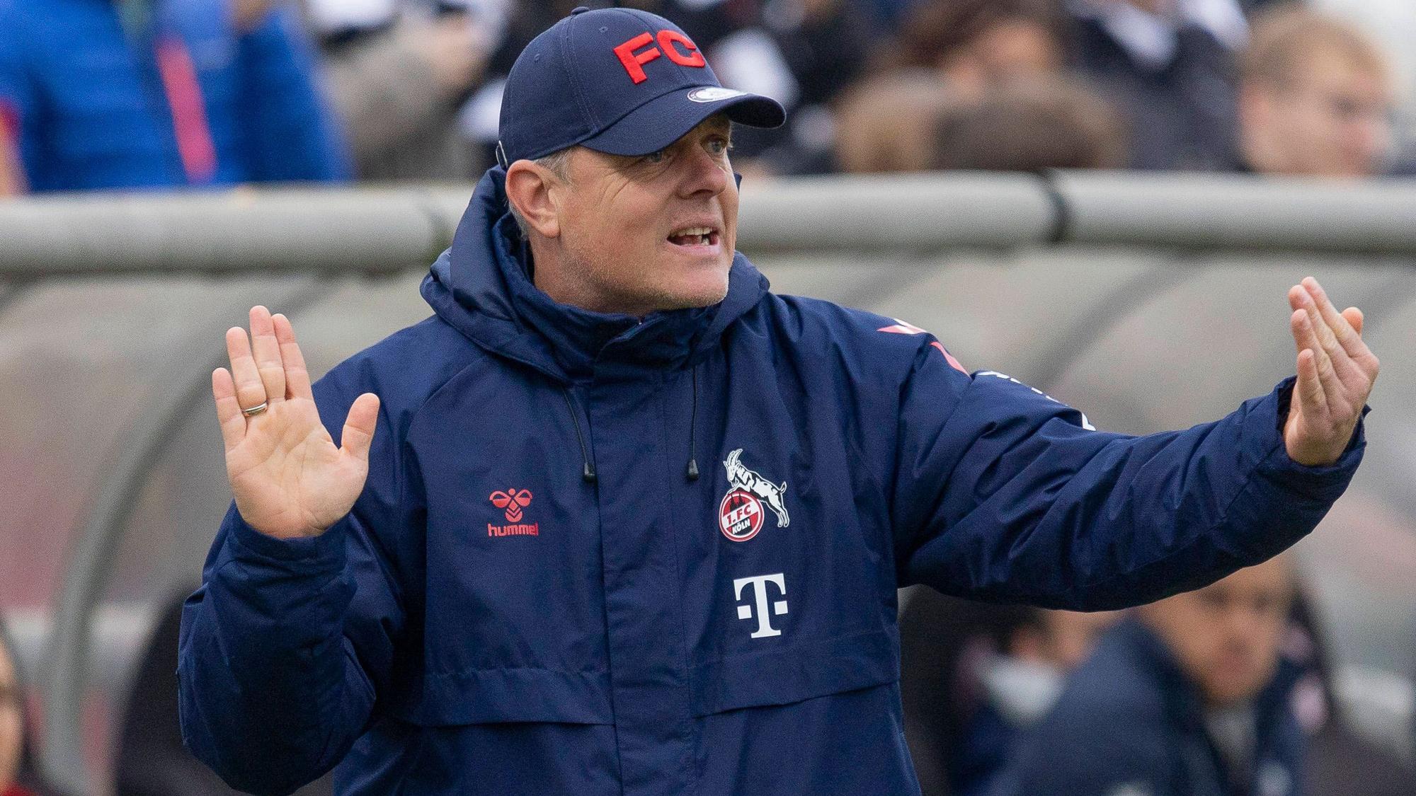 Wackelt: FC-Trainer Daniel Weber