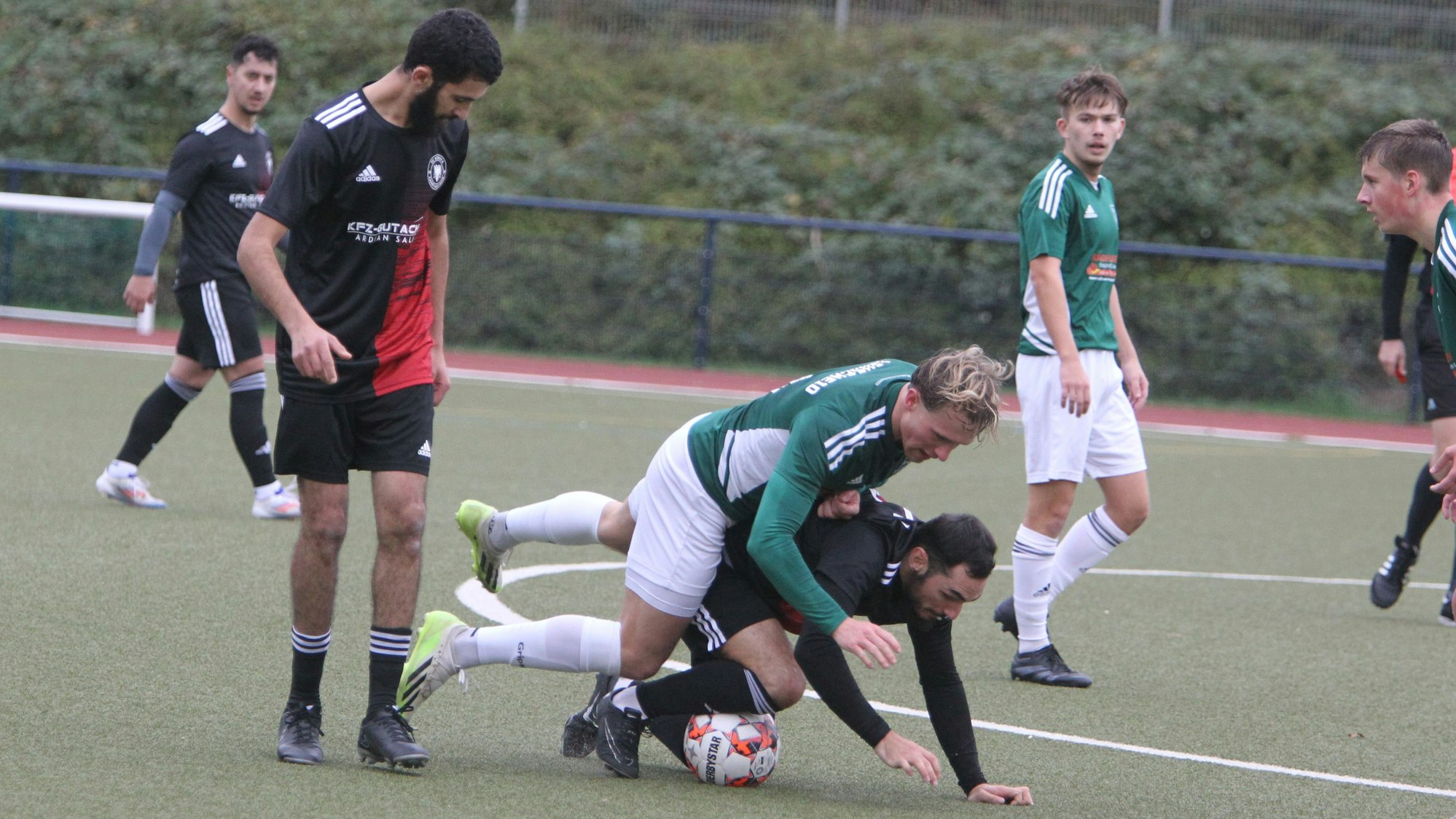 Marvin Heuser und Veton Popova