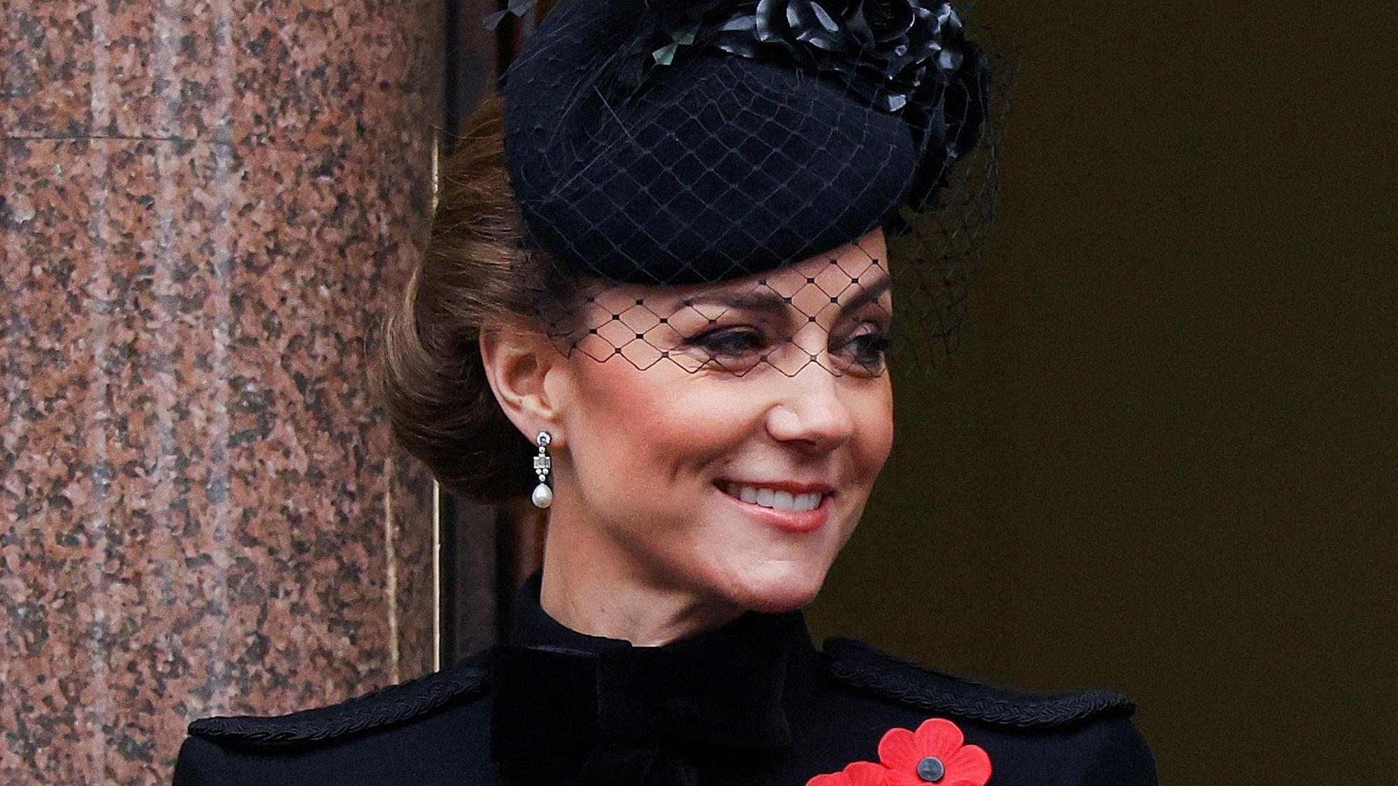 Prinzessin Kate am „Remembrance Day“.