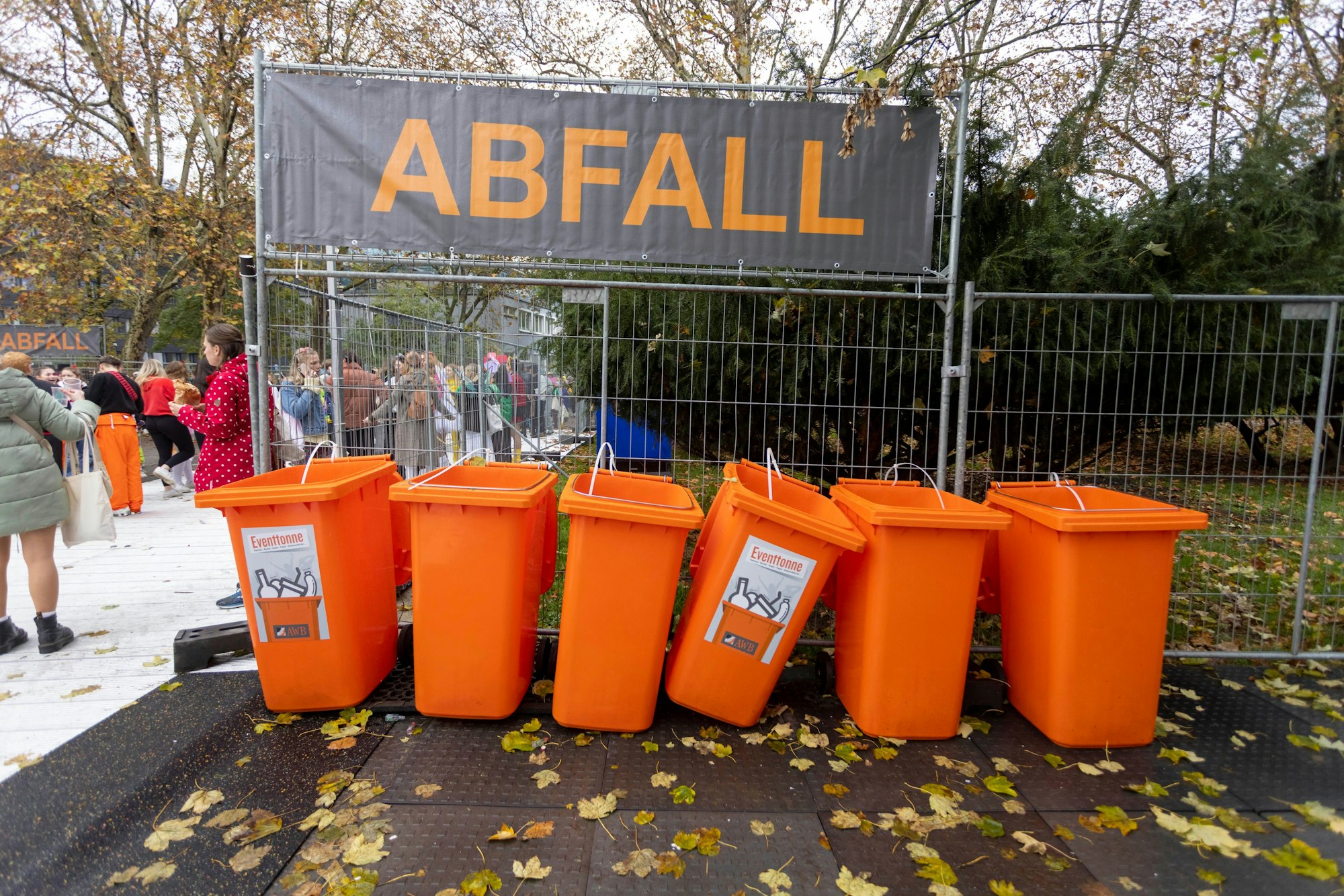 Die Eventtonnen der AWB