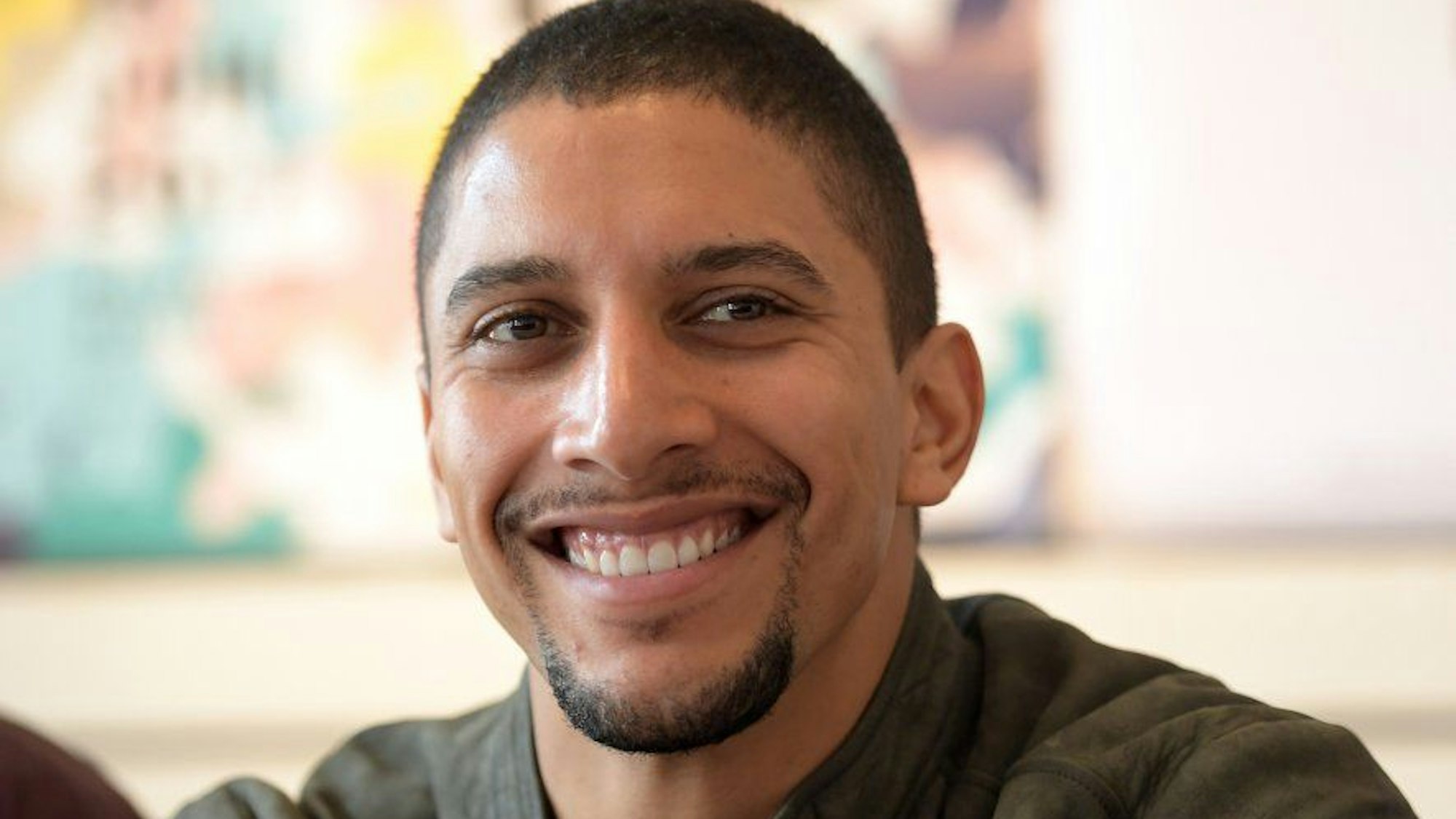 Andreas Bourani bei einer Pressekonferenz 2017.