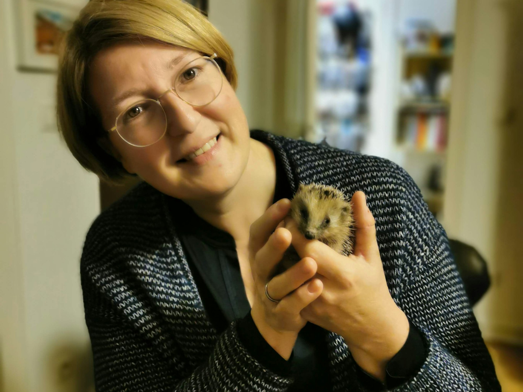 Igelstation Henriette, Gründerin Christiane Waldmann, Bonn Kessenich