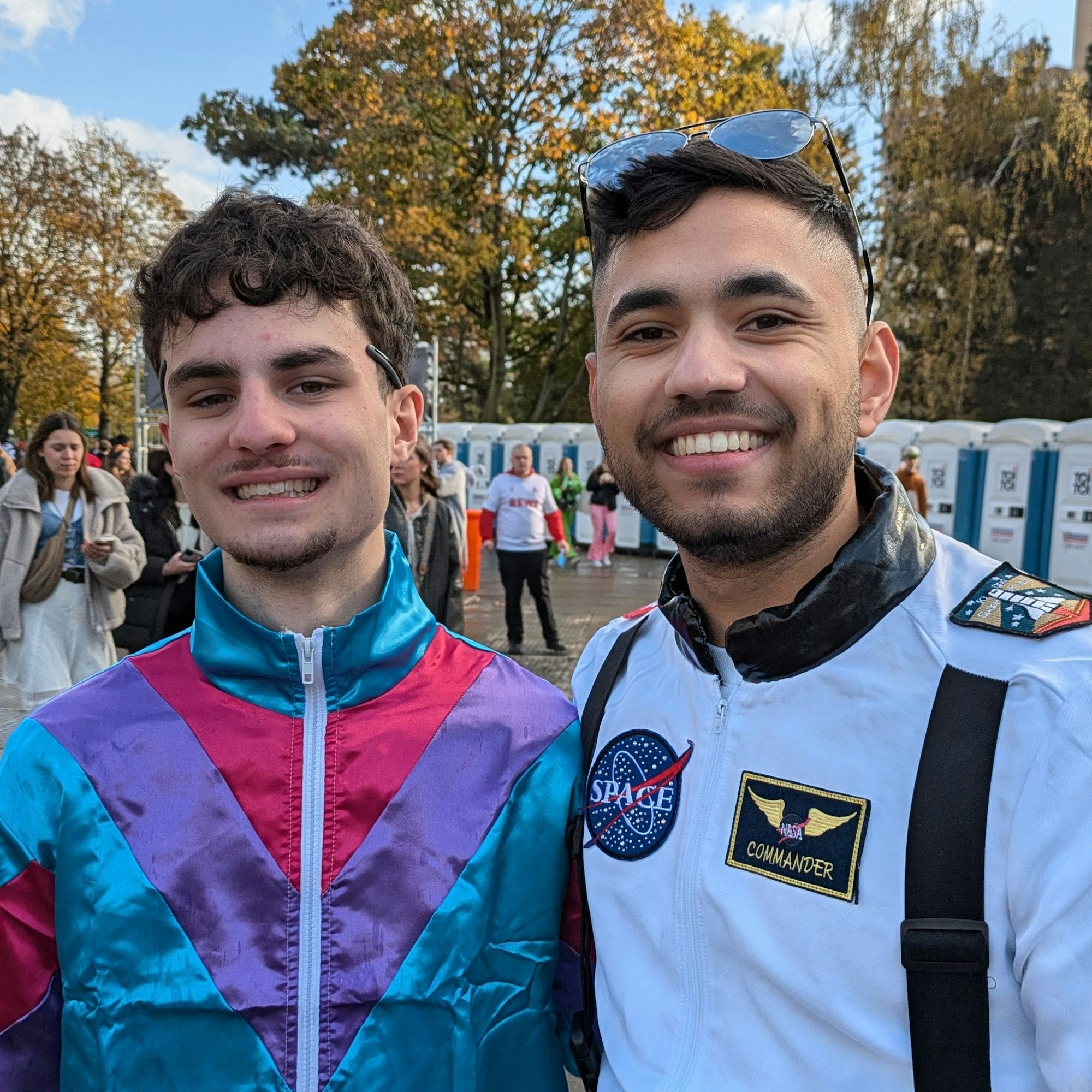 Anskar (18) und Dennis (25)